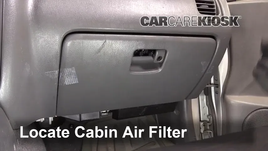 1999 Suzuki Grand Vitara JLX 2.5L V6 Air Filter (Cabin) Replace